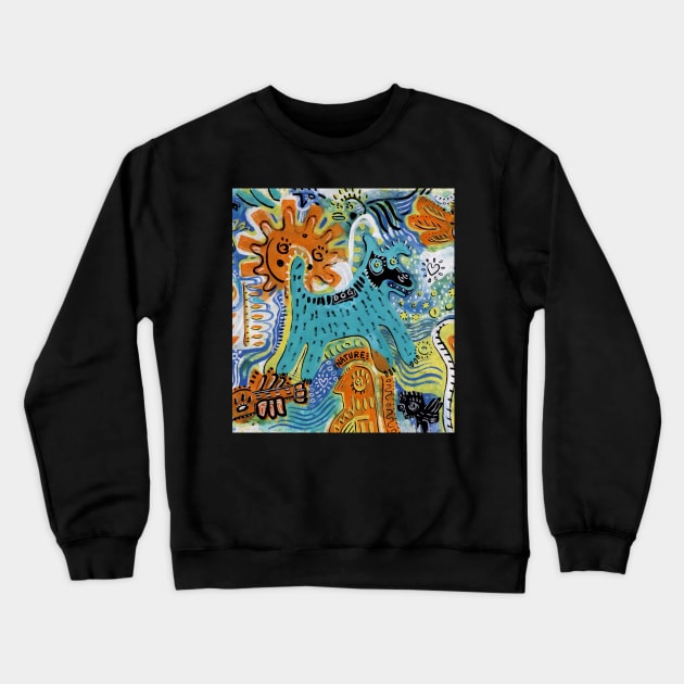 nature Crewneck Sweatshirt by Angel Rivas